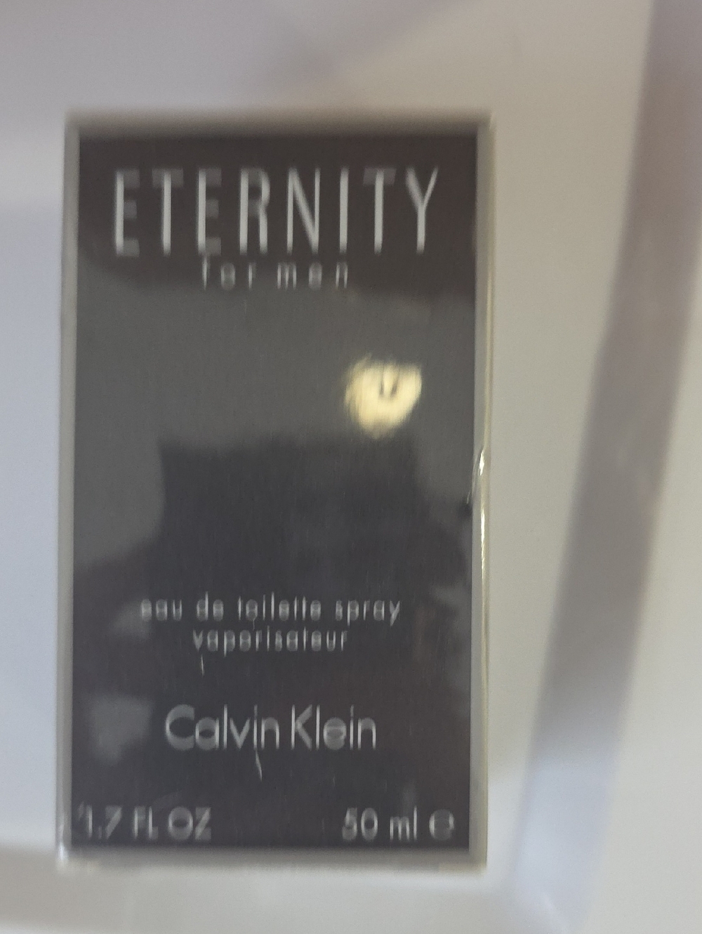 Calvin Klein Eternity for Men — Dark Gray Box